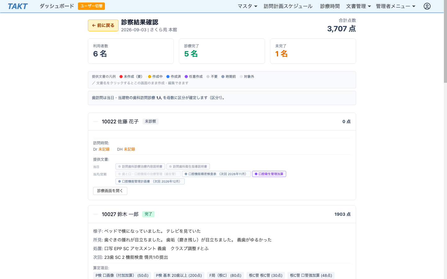 最終確認